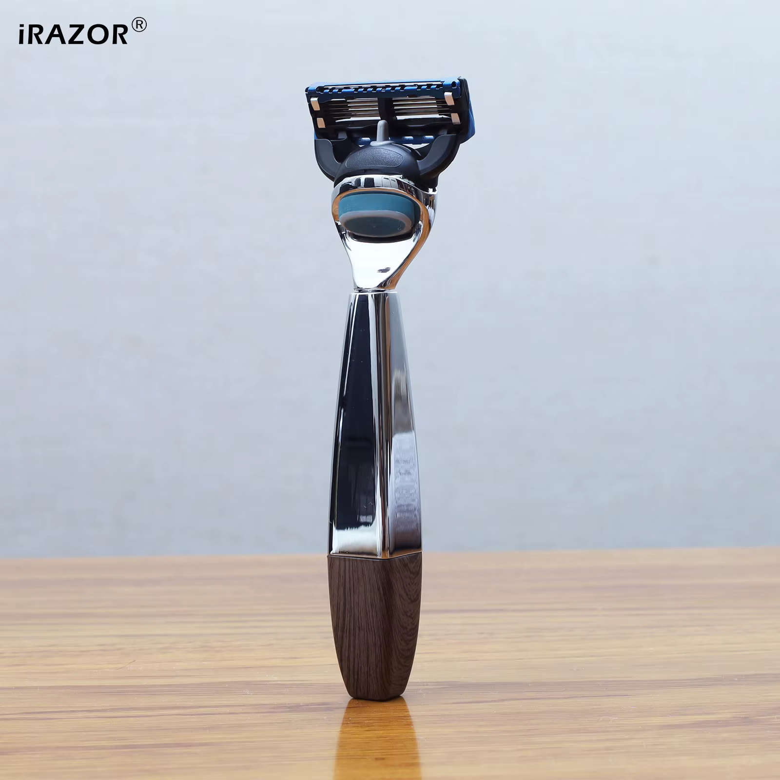 IRAZOR rasoir pour hommes à 5 lames pour le rasage carré robuste manuel rasoir de sécurité rasoir à barbe accessoires de barbier