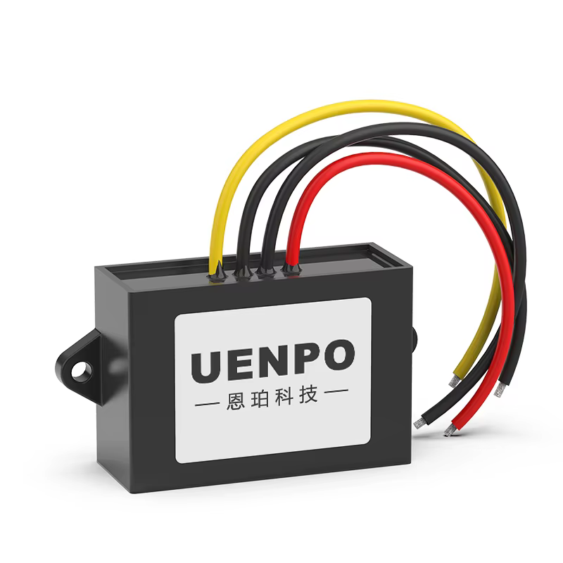 Stabilisateur de tension 12V vers 12V, stabilisateur de tension monté sur véhicule 12V13.8V, module automatique de surtension et de sous-tension, 6V-20V vers 12V13