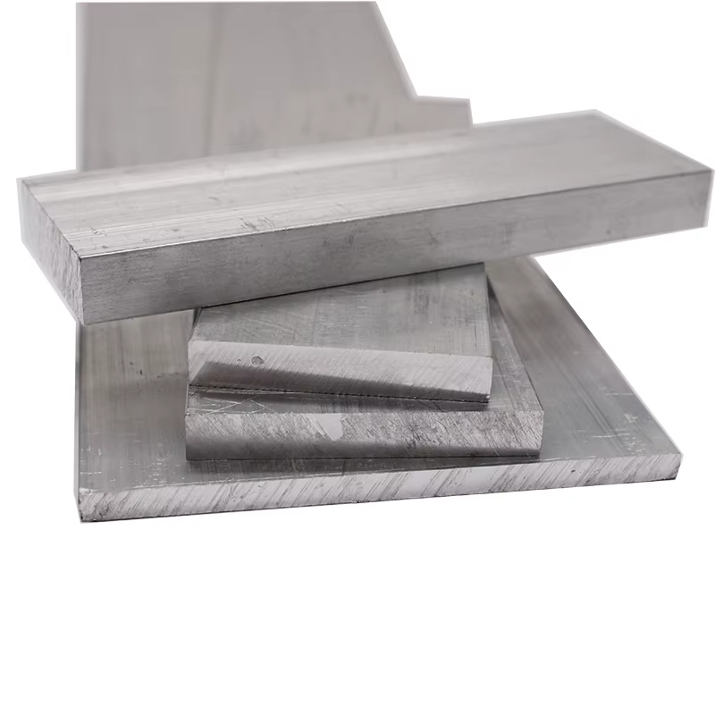 Bande de plaque à barre plate en aluminium, feuille métallique en alliage d'aluminium, bloc CNC, Stock de moulin solide 6061