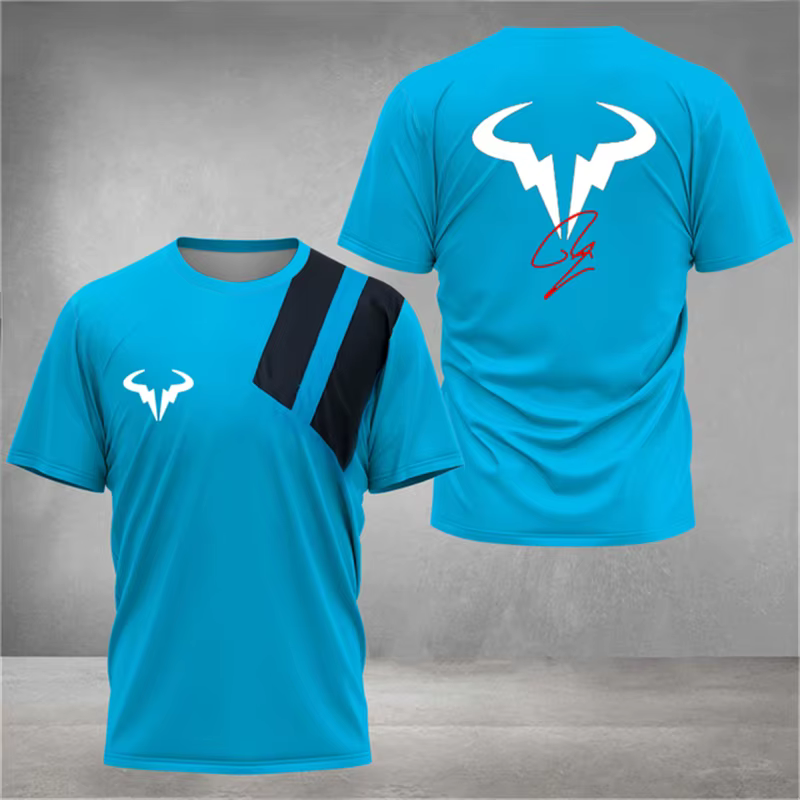 T-shirt à manches courtes et col rond pour hommes et femmes