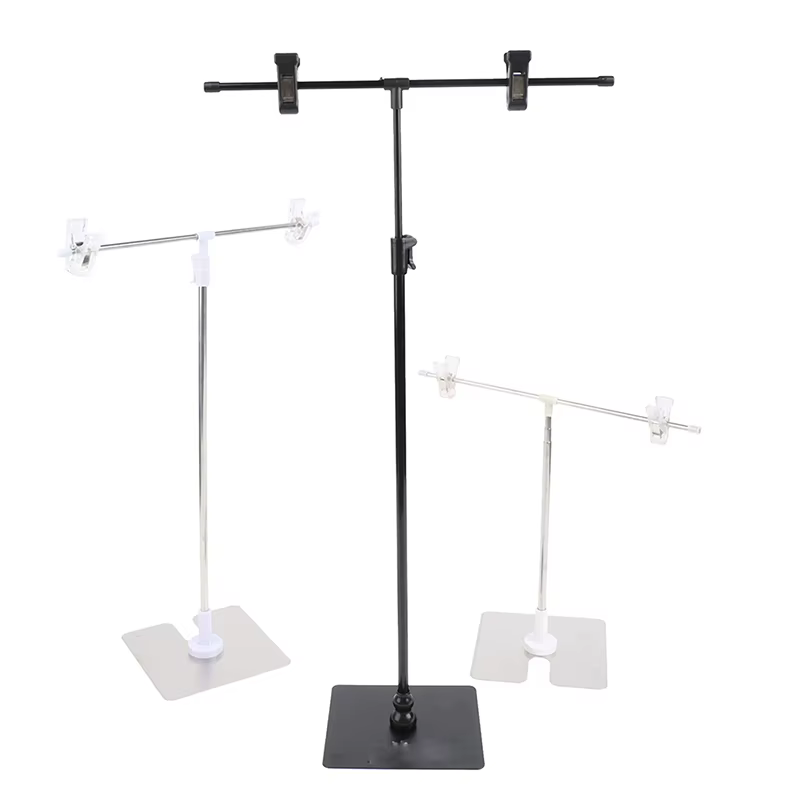 Support de toile de fond professionnel en forme de T, accessoires de photographie, support d'affiche, studio photo, appareil photo