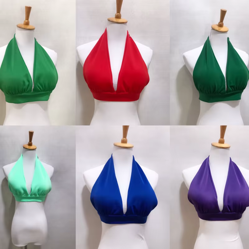 Tenue de danse pôle sexy pour femme, vêtements de performance sur scène, licou, olympiques de séparés euse en tricot, bar, nuit, DJ, Ds, 12 couleurs, nouveau