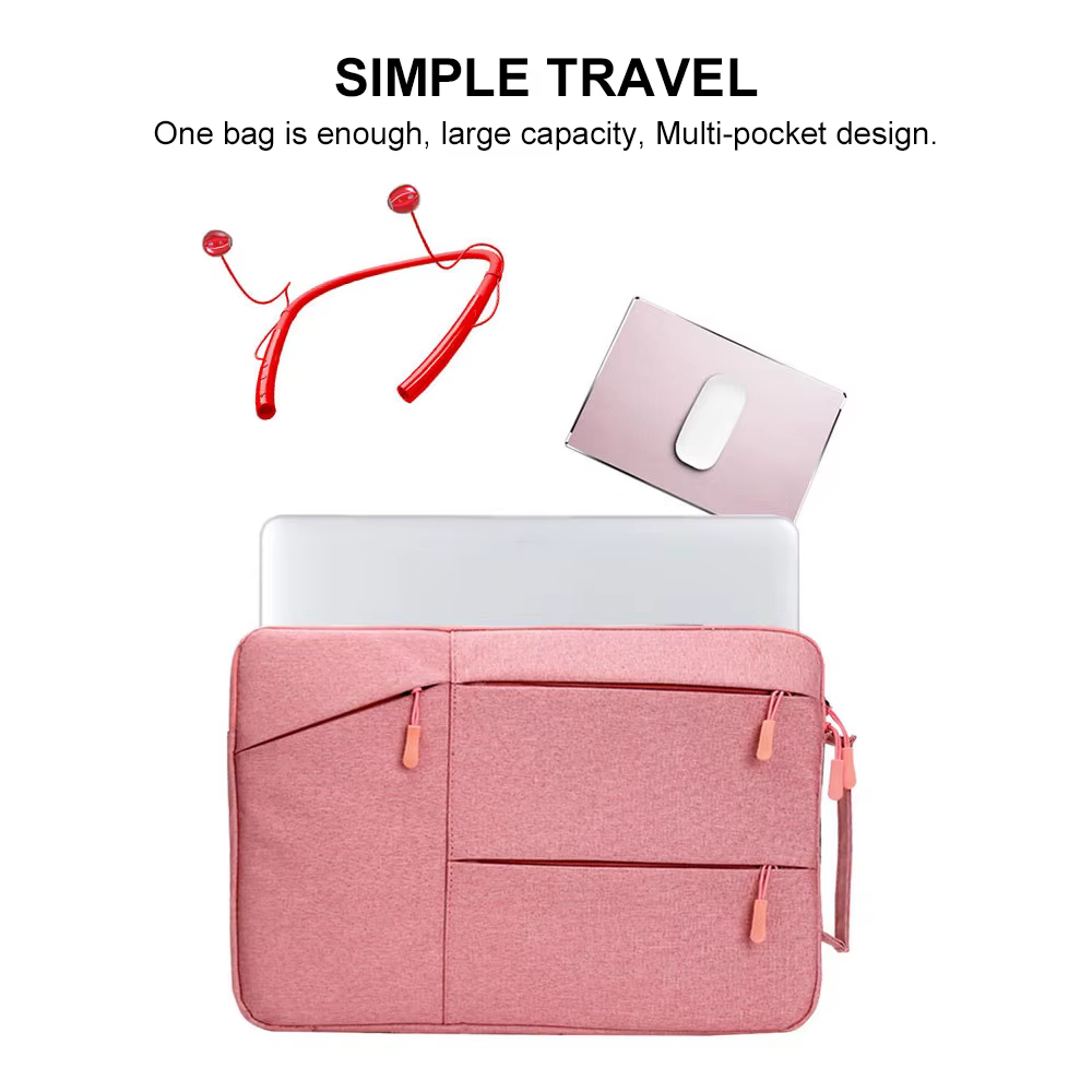 Sacoche étanche pour ordinateur portable 13 14 15 16 pouces, étui pour Macbook Air Pro 15.4 15.6 Lenovo, sac à main pour ordinateur, porte-documents