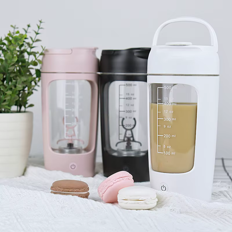 Bouteille de Whey Shaker Électrique Portable USB