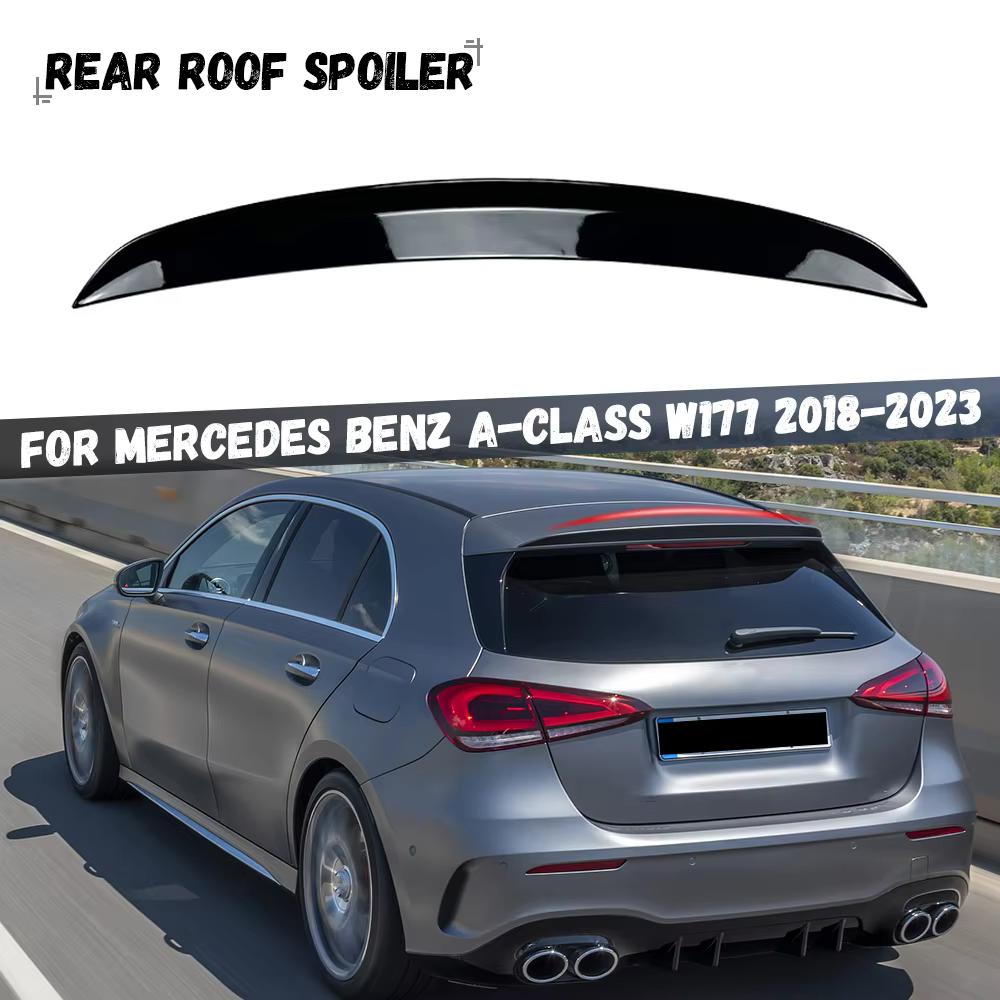 Becquet de lèvre de toit arrière de voiture, pour Mercedes Benz classe A W177 2018 – 2023 A180 A200 A220 A35 hayon, aileron de coffre arrière de voiture