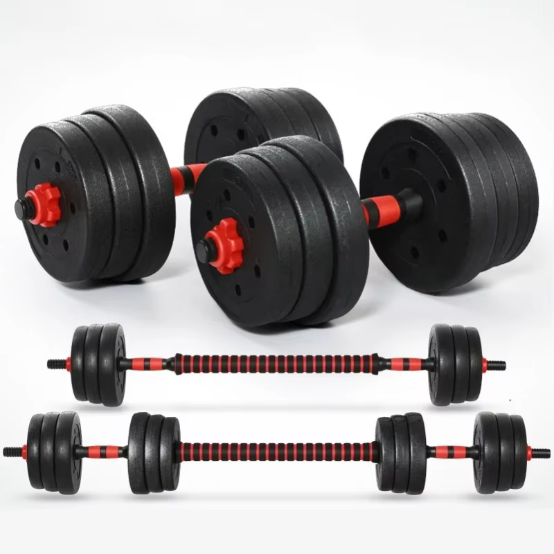 Connecteur de barre de musculation en acier massif 40cm 50cm pour haltères