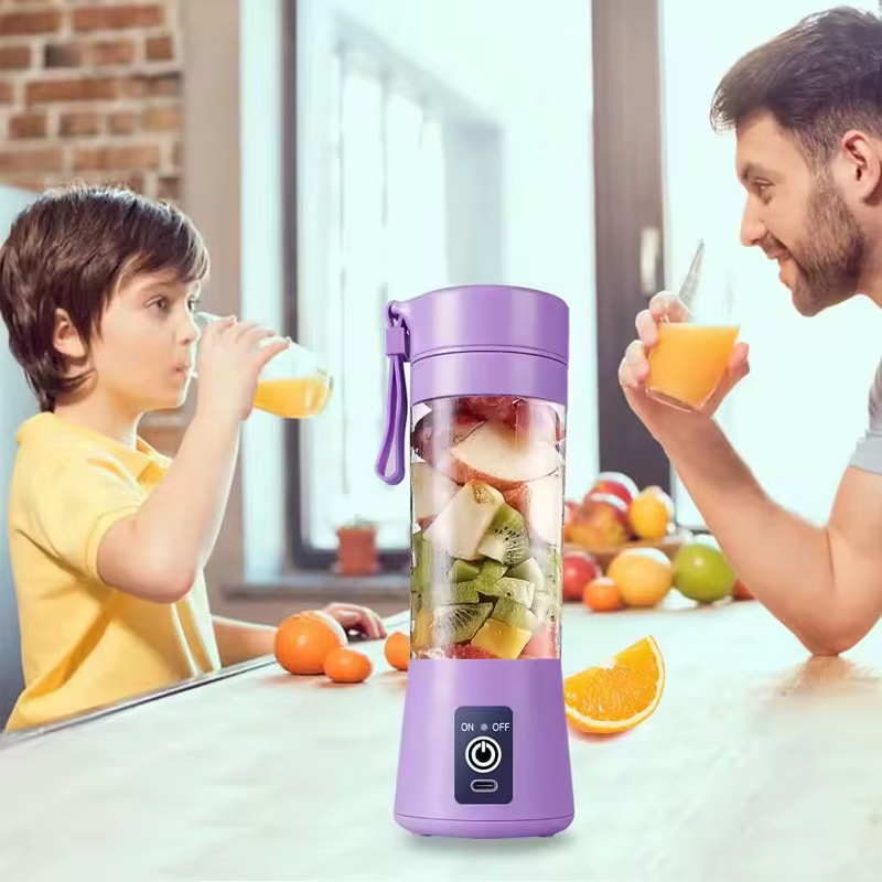 Certifié usine 380 ml USB Rechargeable Smoothie en déplacement mélangeur tasse protéinée Shakes petit