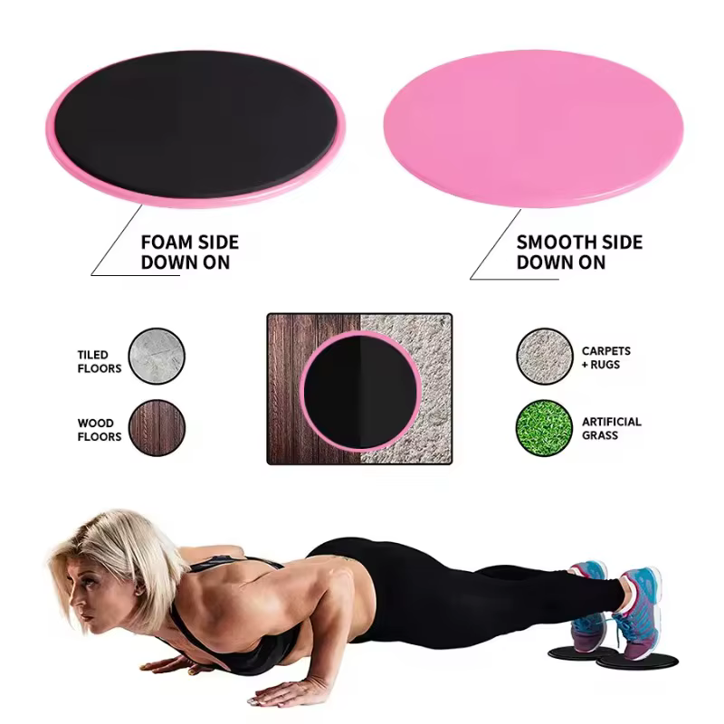 Fitness ménage Pilates Core curseurs exercice disques de glisse accessoires d'entraînement complet du corps équipement
