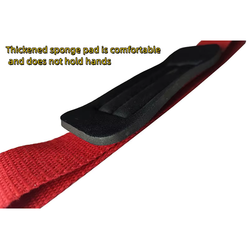 Sangles de levage pour haltères, ceinture de rehaussement Deadlift, enveloppes anti-alde pour les mains, sangles de poignet, ceinture auxiliaire d'entraînement physique