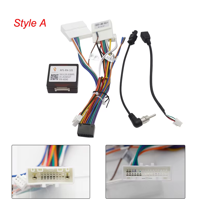Pour Renault Master 2021 – Accessoires Auto : Écran Radio Android 10,1 Pouces, Cadre de Tableau de Bord en Plastique, Câbles et Faisceau Canbus