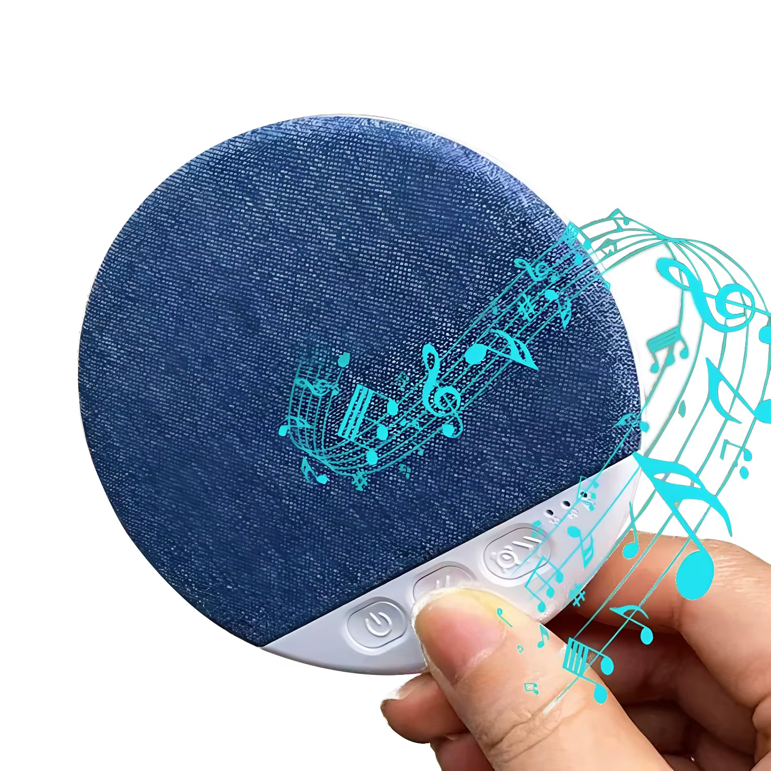 Mini haut-parleur Bluetooth portable, sons de la nature, bruit blanc, barre de son sans fil, lecteur MP3, ultra-mince, arrêt programmé, lecteur audio