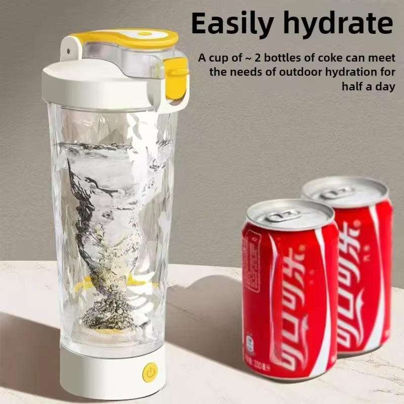 Bouteille mélangeuse électrique automatique 650 ml pour protéines en poudre