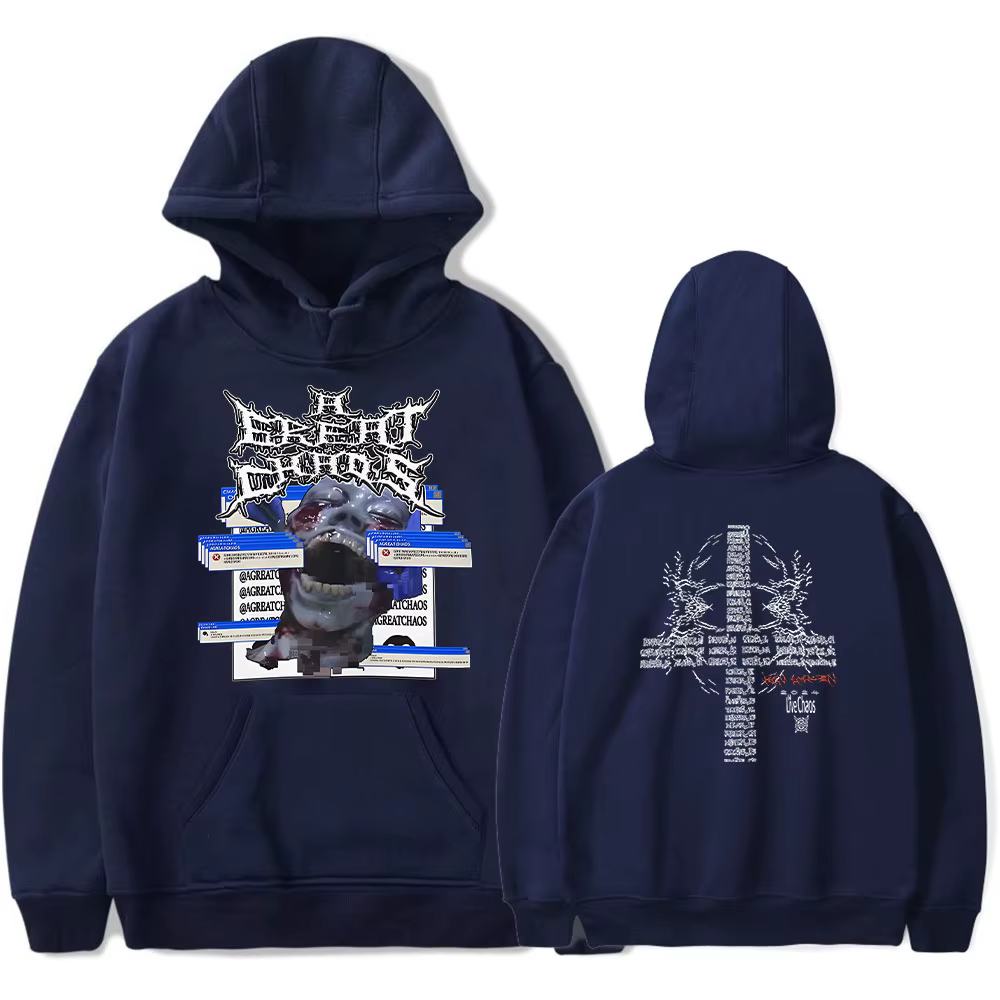 Ken Carson Vintage 90s sweat à capuche hommes et femmes Hip-hop sport Harajuku pull