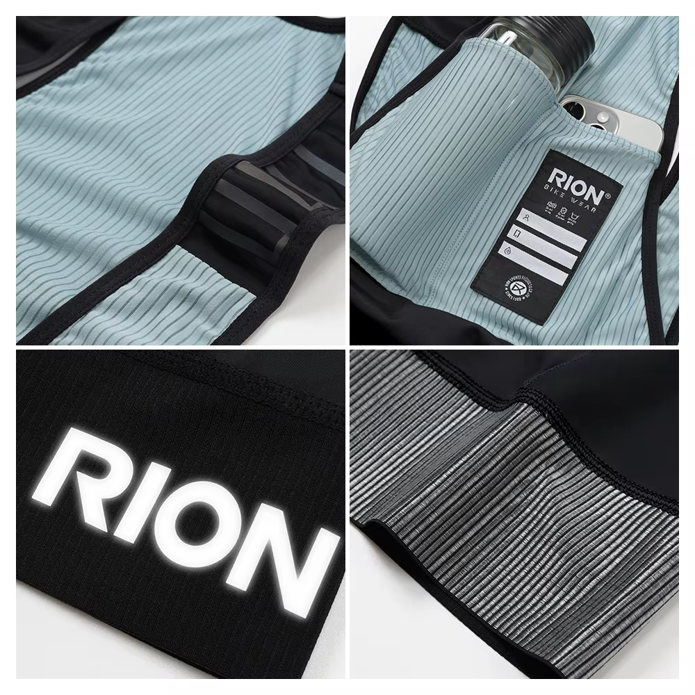 RION Ensemble de sport d'été pour homme : short à bretelles