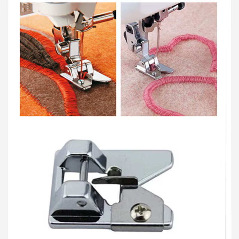 Pied presseur pour machine à coudre à franges/boucles 9906 AA7017-2, accessoires de couture, outils de broderie, point de couture
