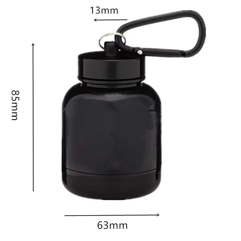 Bouteille de lactosérum Portable en poudre de protéines