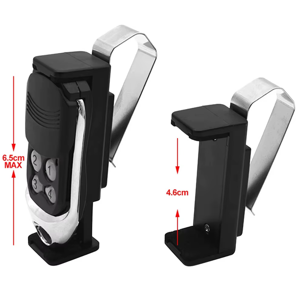 Clip de fixation pour pare-soleil de voiture, télécommande de porte pour porte de Garage, porte-clés de voiture, accessoires universels d'intérieur de voiture