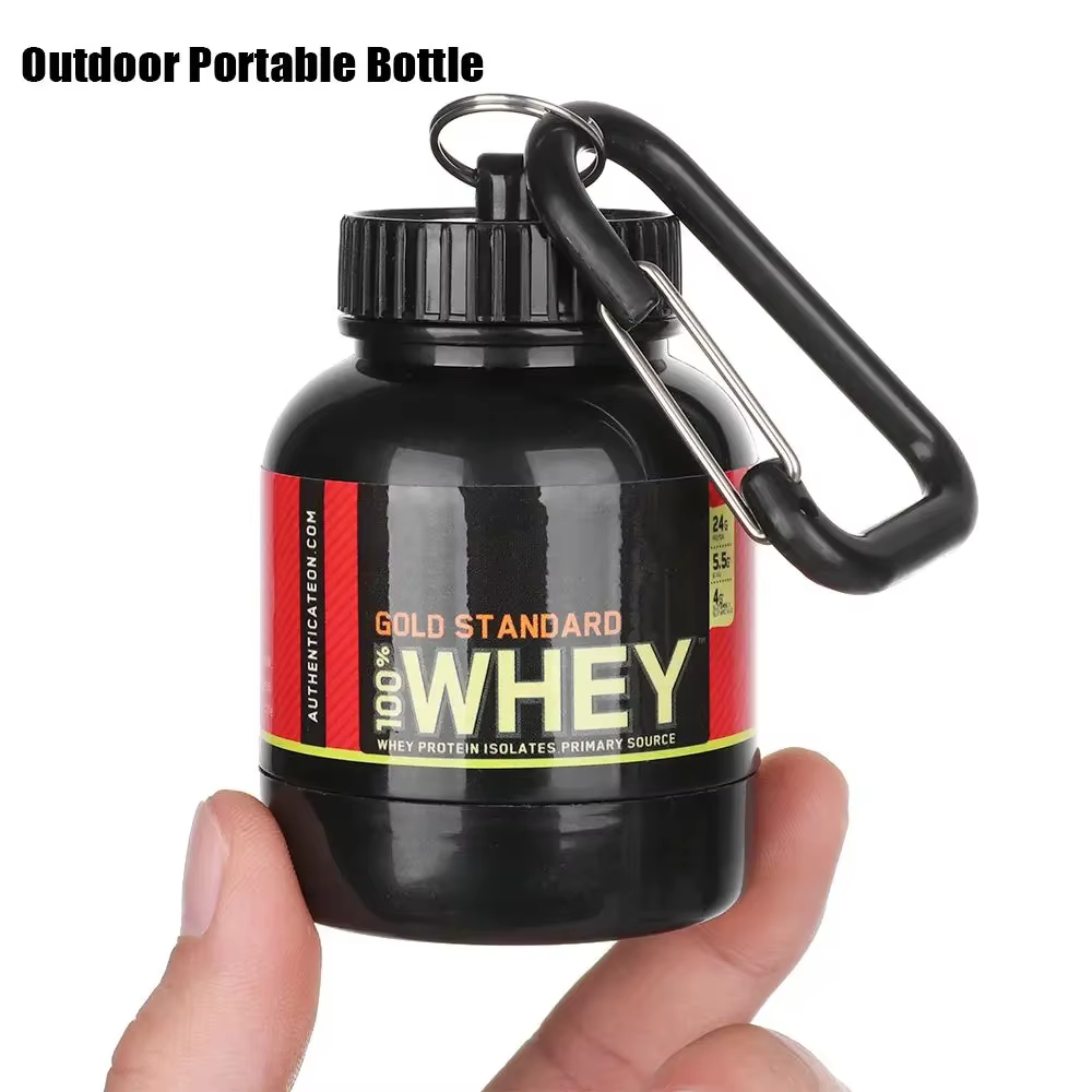 Mini bouteilles de protéines portables en poudre