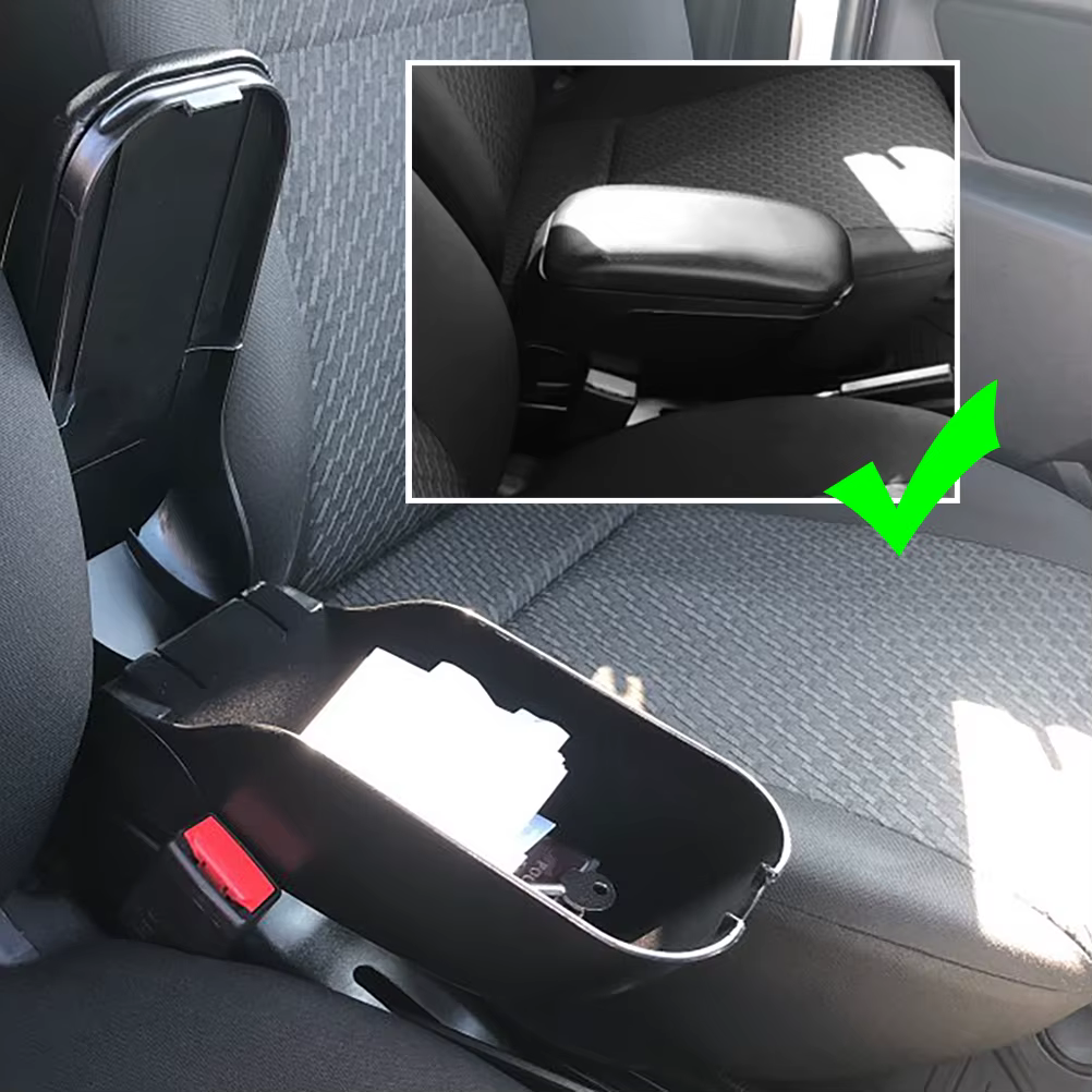 Boîte d'accoudoir de voiture pour Renault Dacia Duster, tiroir central, contenu supérieur coulissant, compartiment d'accessoires, 2010, 2011, 2012, 2013, 2014, 2015