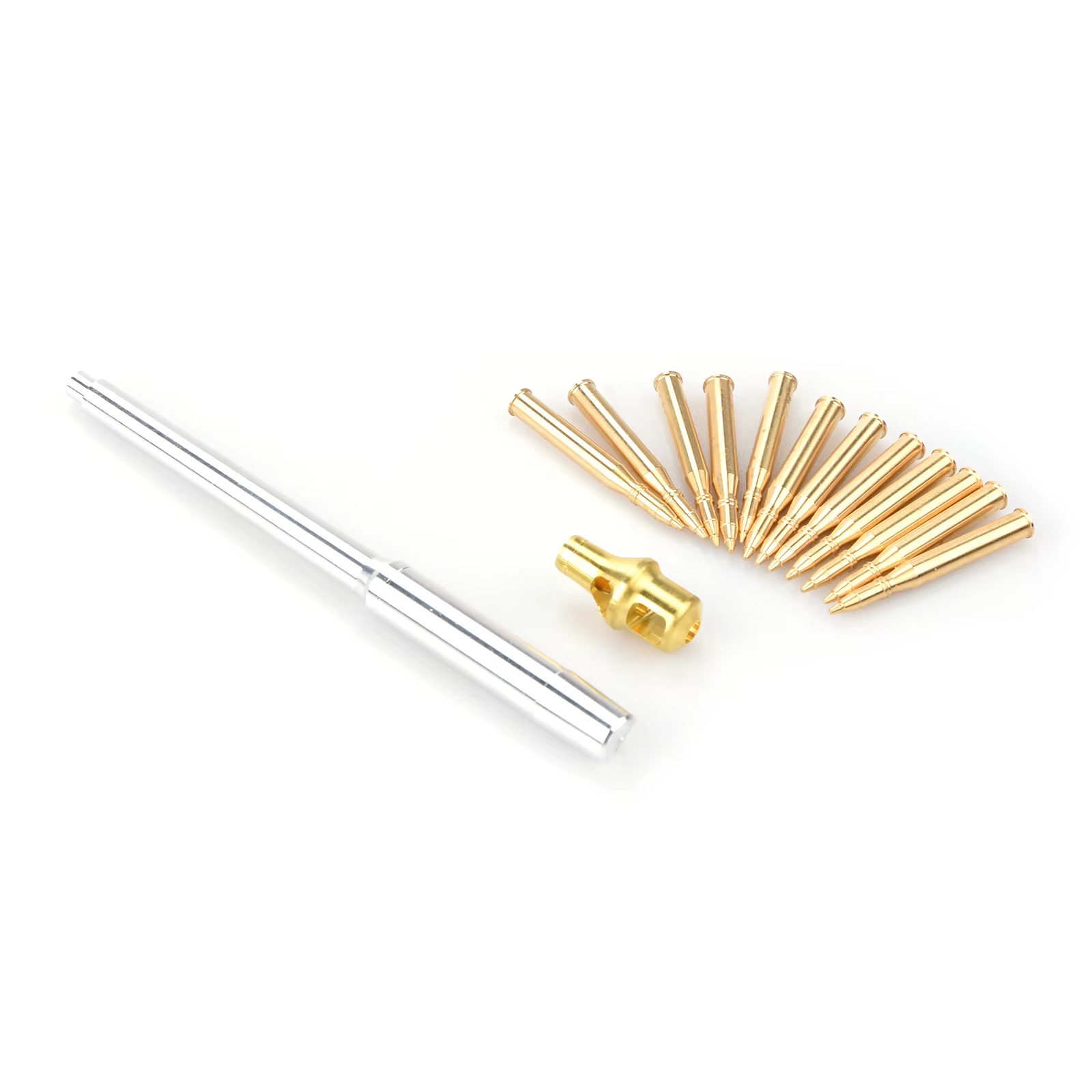 Kit de baril en métal en aluminium avec coques en laiton, accessoires de modèle précieux Tiger I, pièce de mise à niveau, Tamiya 35216/35227, 1/35, allemand, 1 jeu