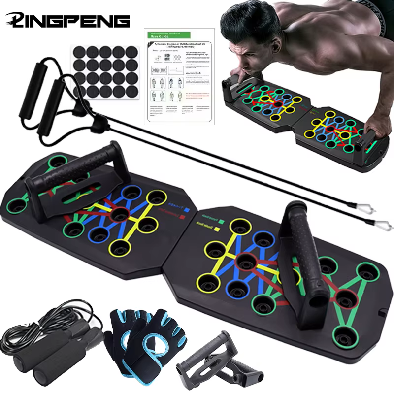 Ensemble de planche de push-up portable