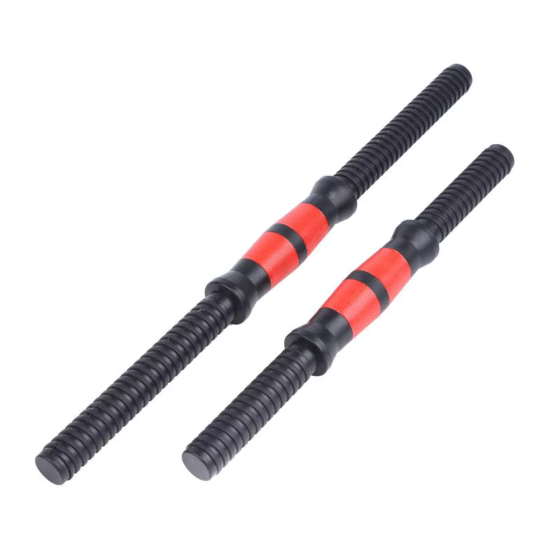 Nouvelles barres d'haltères de gym 2 pièces pour musculation