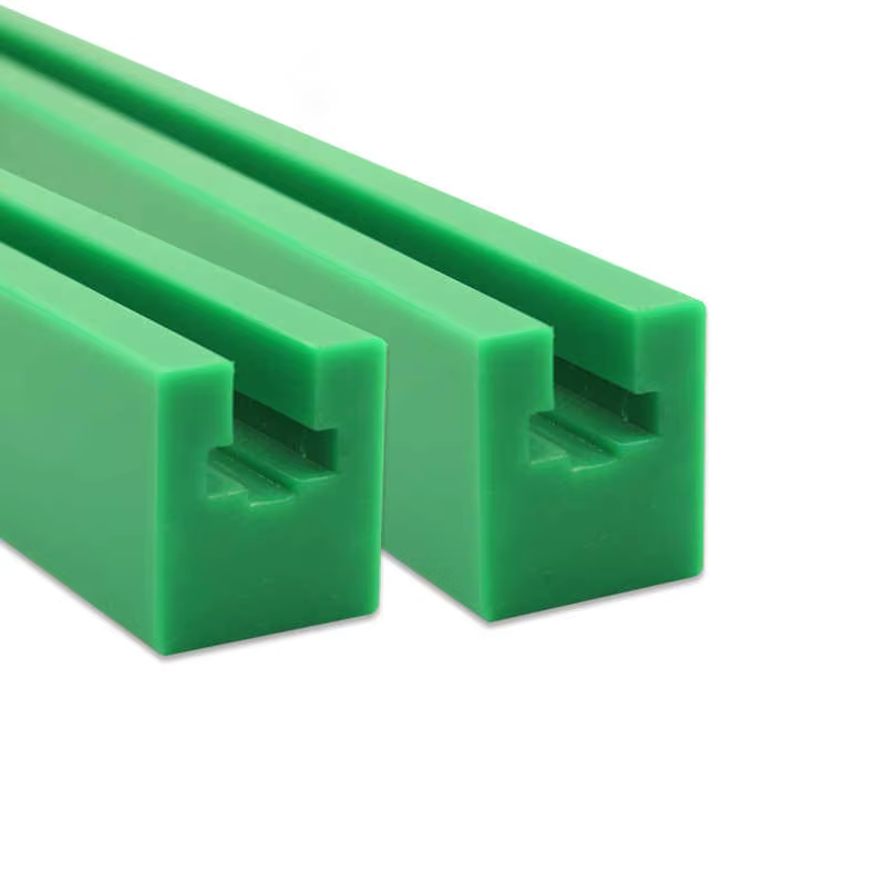 Bande d'usure de guidage de chaîne Concave, barre de guidage en Nylon polyéthylène hautement moléculaire de Type K pour plateau de chaîne 06B 08B 10A 12A 16A