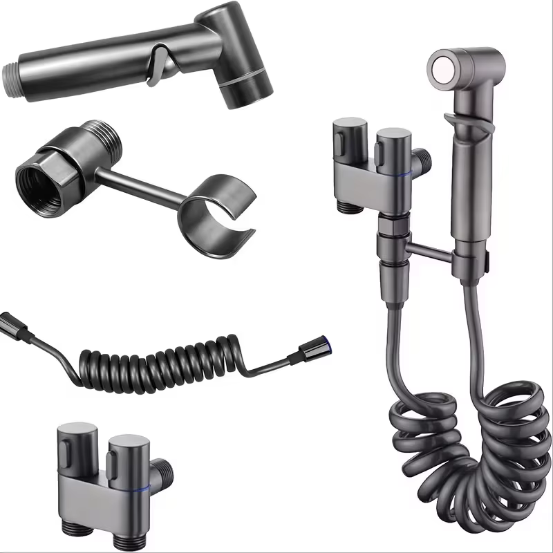 Kit de pulvérisation pour toilettes, bidet portable à eau froide, accessoires de toilette, douchette manuelle pour salle de bain, douche anale