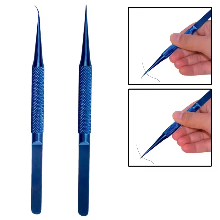 Pince anti-magnétique en alliage de titane pour la réparation électronique, forceps ESD professionnel pour carte mère, PCB, SMD et bijoux