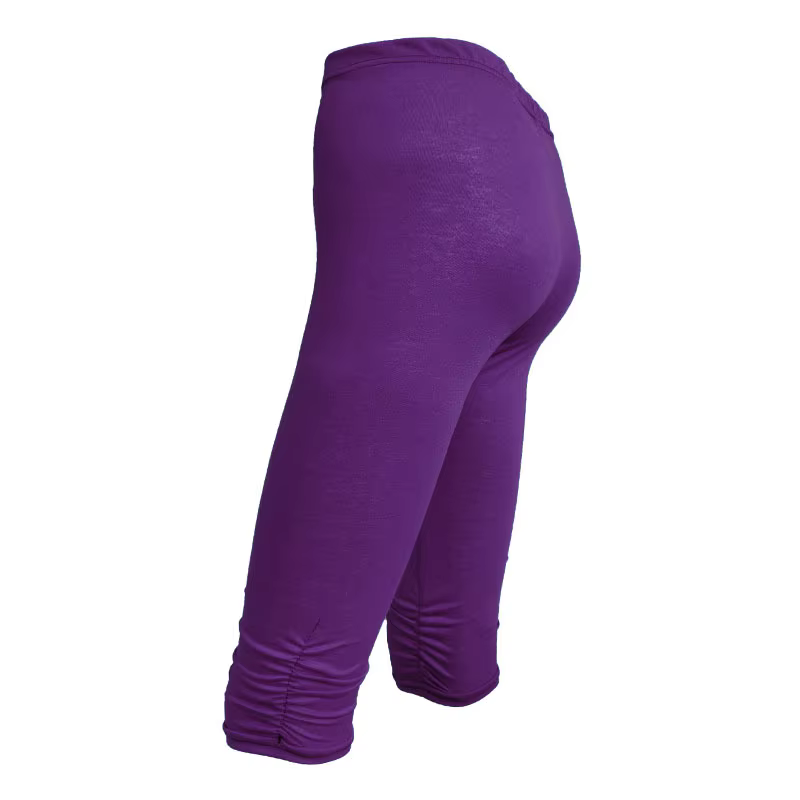 Pantalon de sport élastique taille haute pour femme, coupe skinny, séchage rapide, legging 3/4, short décontracté uni pour l'été