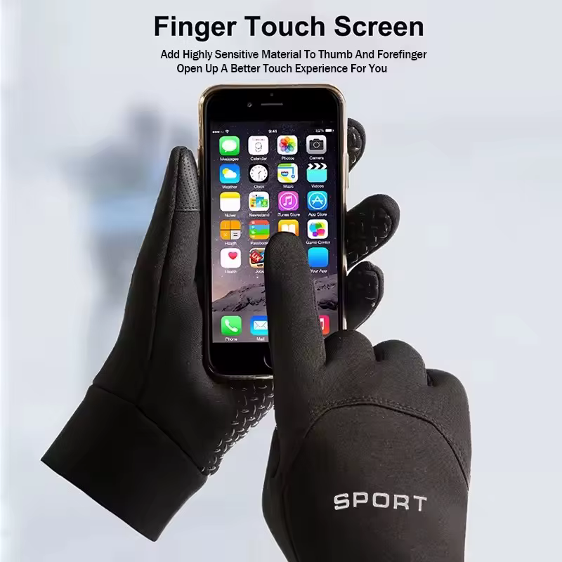 Gants chauds d'hiver pour écran tactile