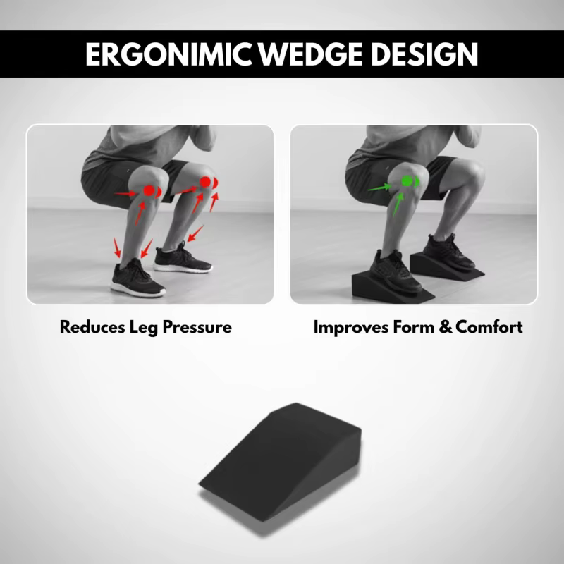 Bloc compensé pour squats