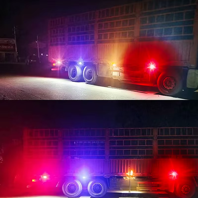 Feu latéral LED pour camion, idéal pour l'avertissement et l'indication d'urgence, adapté aux motos et aux furgons