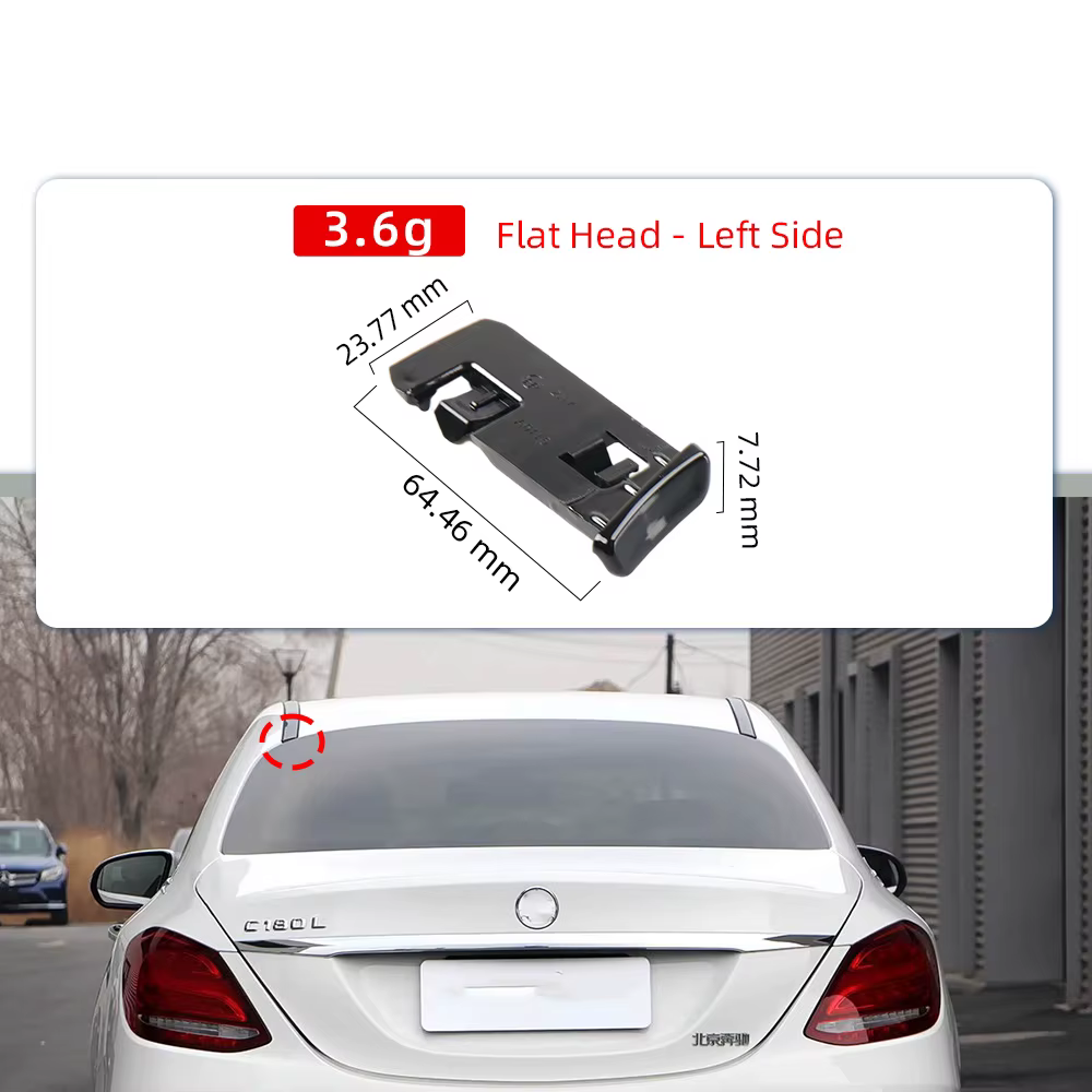 Embouts de barre de toit pour Mercedes Benz Classe C W205 2015-2021, couvercles de barre de toit, accessoires extérieurs 2056900982 2056901082