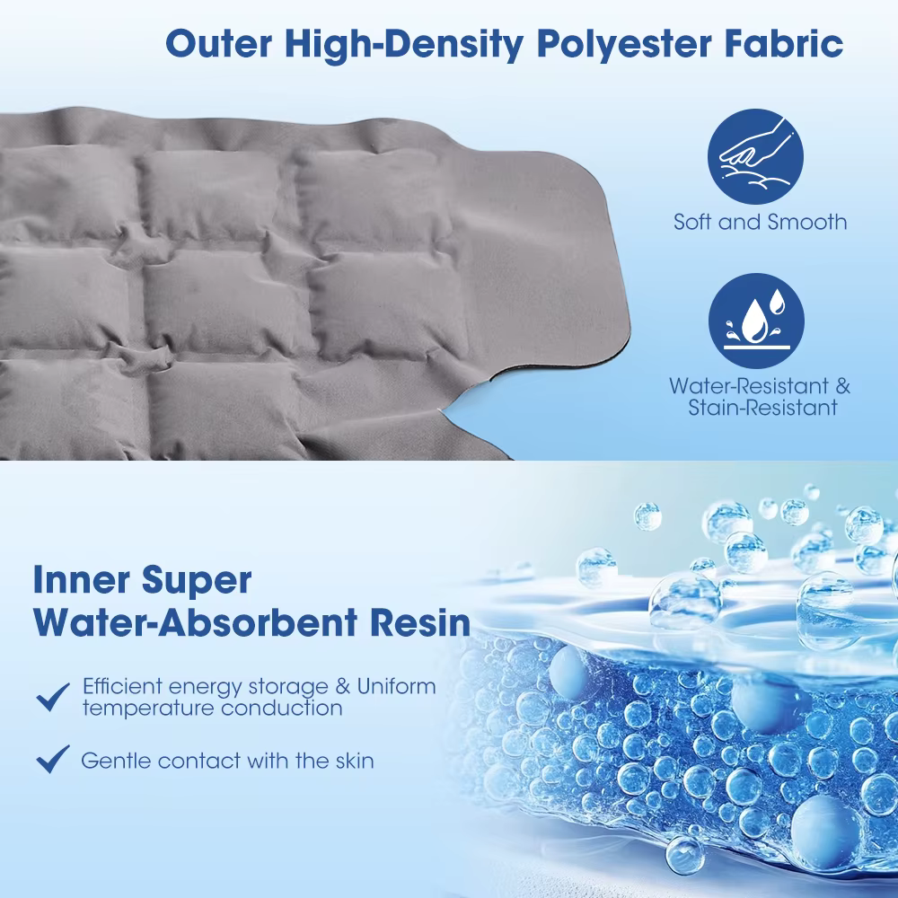 Enveloppe de glace pour le genou pour blessures