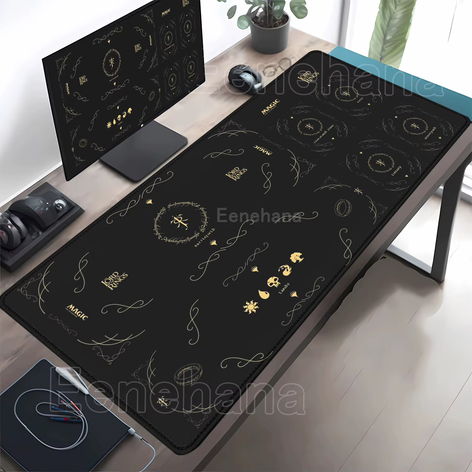Tapis de jeu The Magic Gathering tapis de souris MTG bureau overlock tapis de bureau jeu PC ordinateur portable tapis mignon tapis accessoires clavier tapis de souris