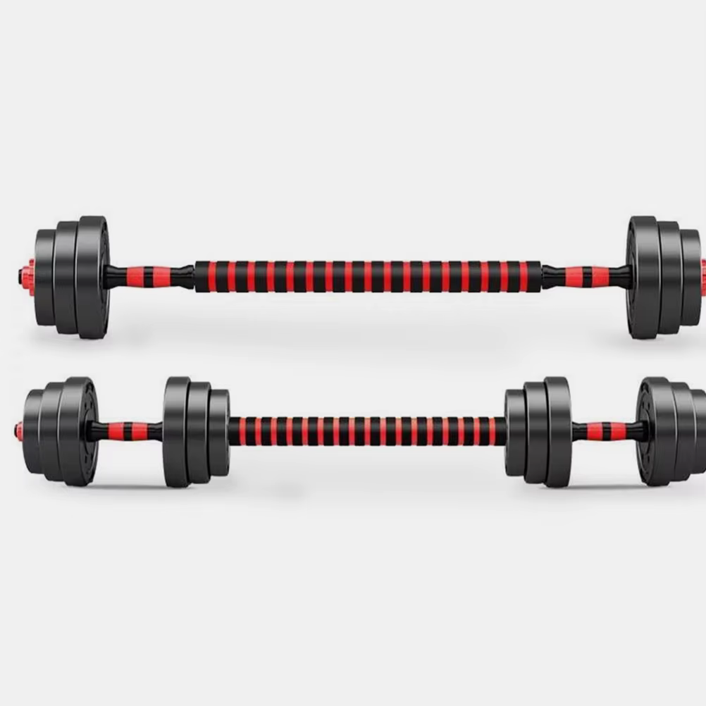 40 cm haltère tige en acier massif haltérophilie Spinlock haltères barres avec connecteur gymnastique maison Fitness