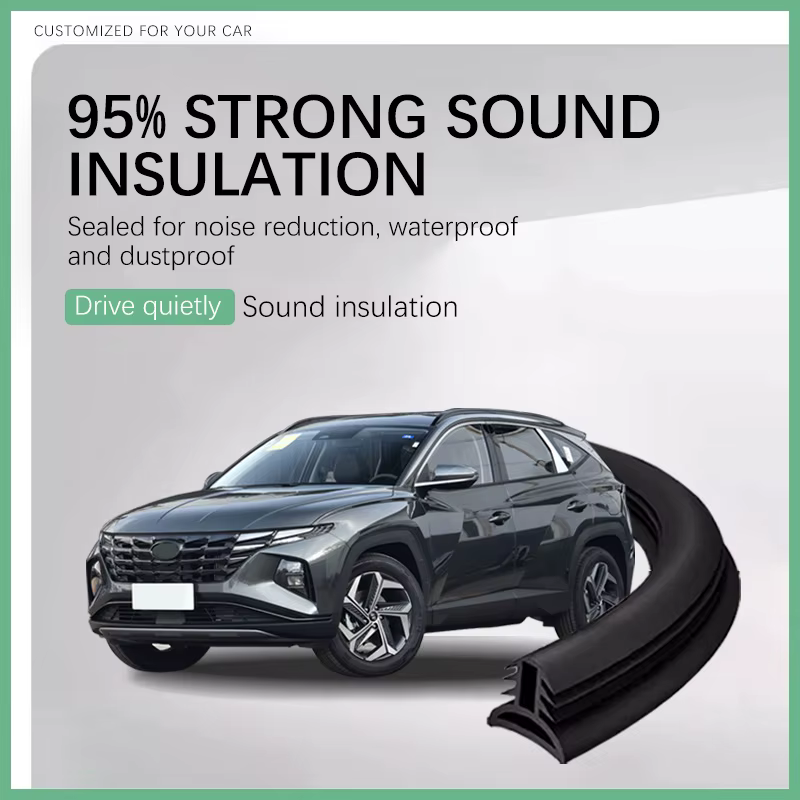 Accessoires d'intérieur automobile pour Hyundai Tucson L 1.5T NX4, bande d'étanchéité pour tableau de bord de voiture, bande de caoutchouc d'isolation phonique, anti-poussière