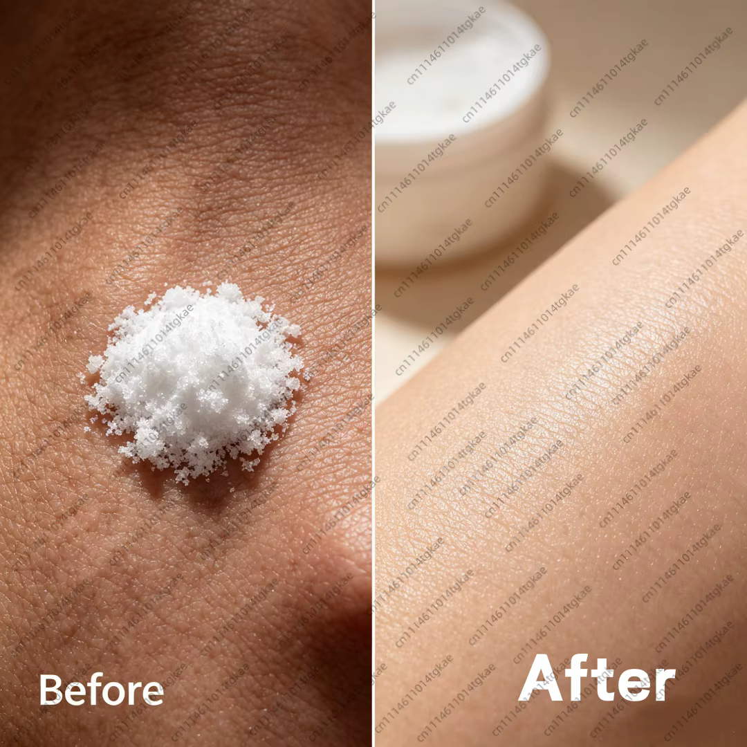 Cristaux d'acide glycolique à 99 %, matière première pour la fabrication de savon à froid, poudre exfoliante AHA, masque facial DIY, soin de la peau du corps, supplément