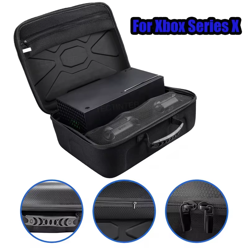 Sac de transport rigide pour manette de console Xbox Series X, étui de protection de voyage, coque, accessoires