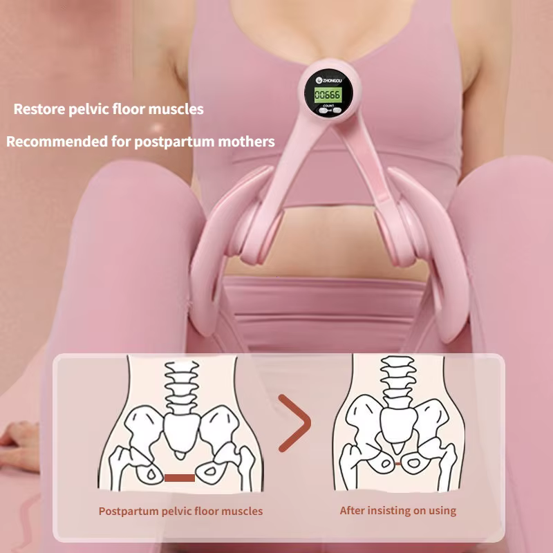 Entraîneur musculaire du plancher pelvien confortable et antidérapant, exercice des cuisses, pour la récupération post-partum, entraînement des jambes et des fesses