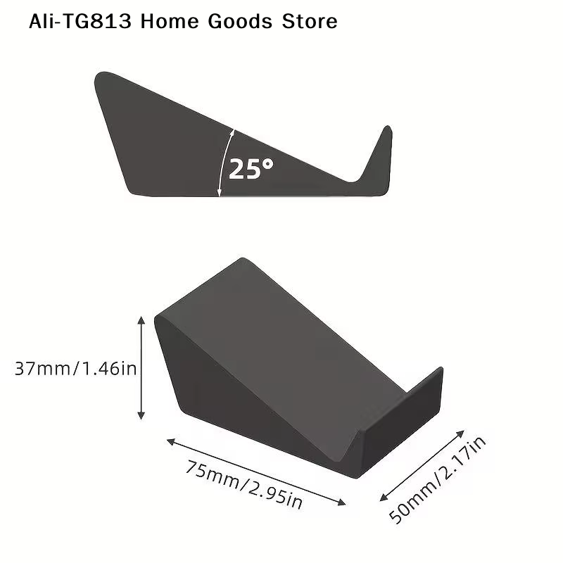 Support universel réglable pour barre de son, moniteur de bureau, haut-parleur TV et audio (2 pièces) [TG813]