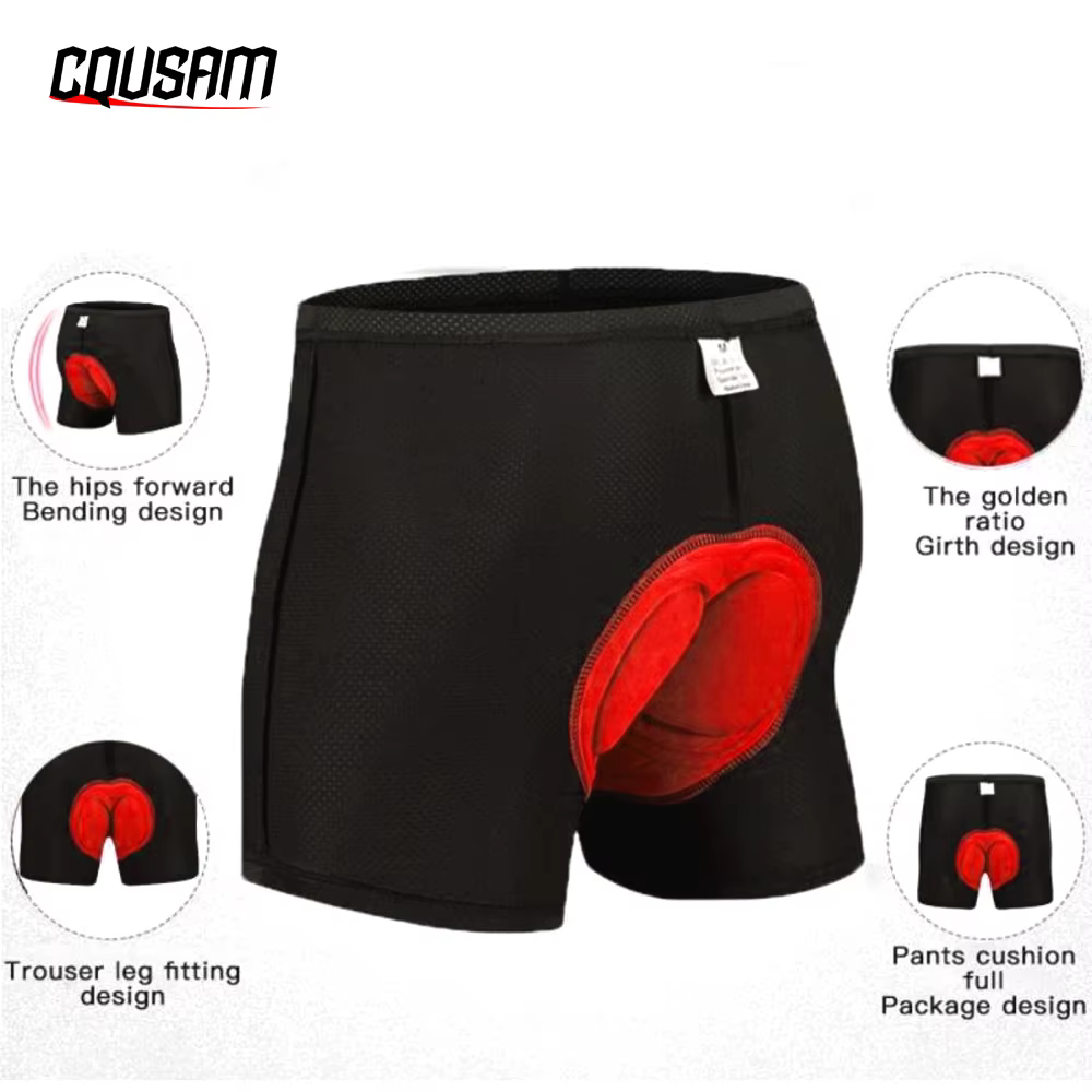 1 pièces sous-vêtements de cyclisme pour hommes