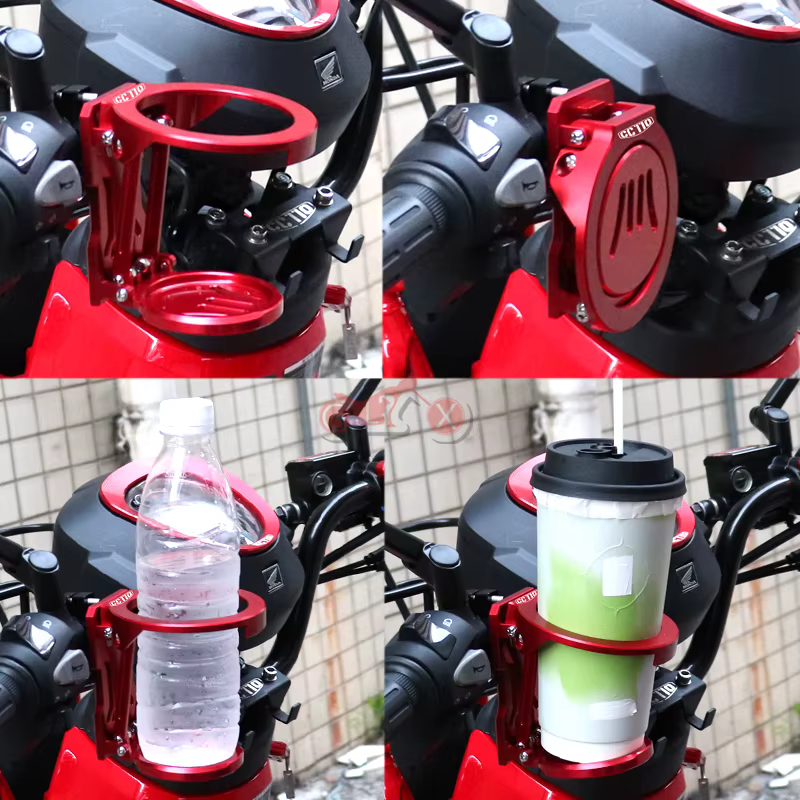 Coussin de Boisson Pliable pour Honda Cross cub CC110 CC50 CC 110 CC 50, Accessoires de Moto, Support de Tasse et de Bouteille