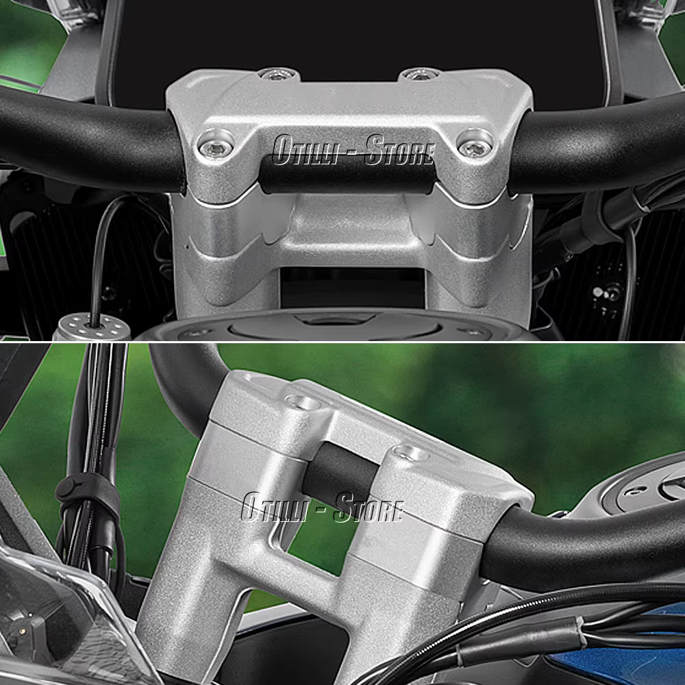 Nouveau guidon Risers barre de montage Riser étendre arrière déplacé 25MM pour Tiger1200 Tiger 1200 TIGER1200 TIGER 1200 GT PRO 2025 2024