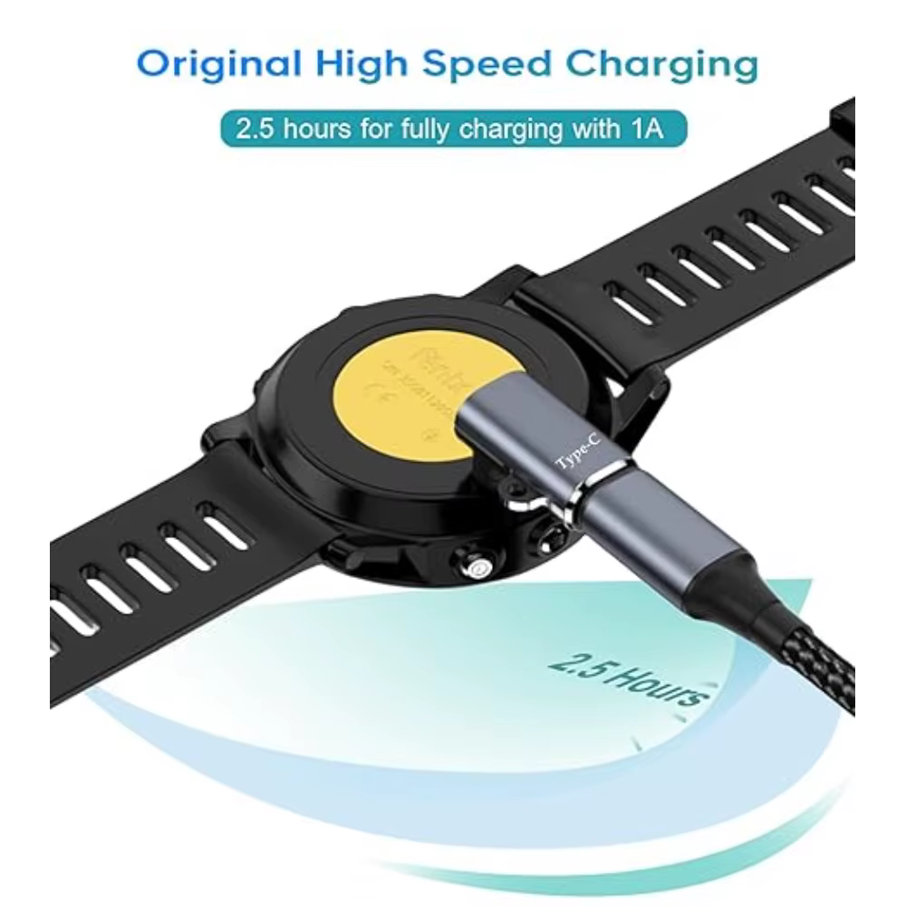 Chargeur de remplacement adapté pour Garmin Approach S70 S60 S42 S40 S12 S10 G12