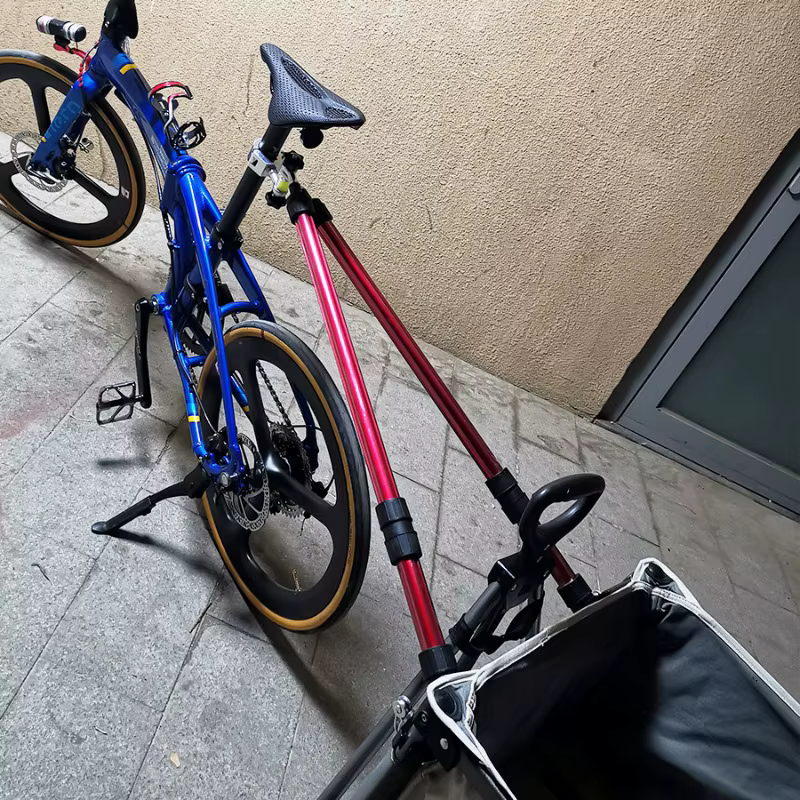Bielle de véhicule de Camping, connecteur de vélo, remorquage de véhicule électrique, remorquage de véhicule de Camping en plein air, pièce de connexion, remorque