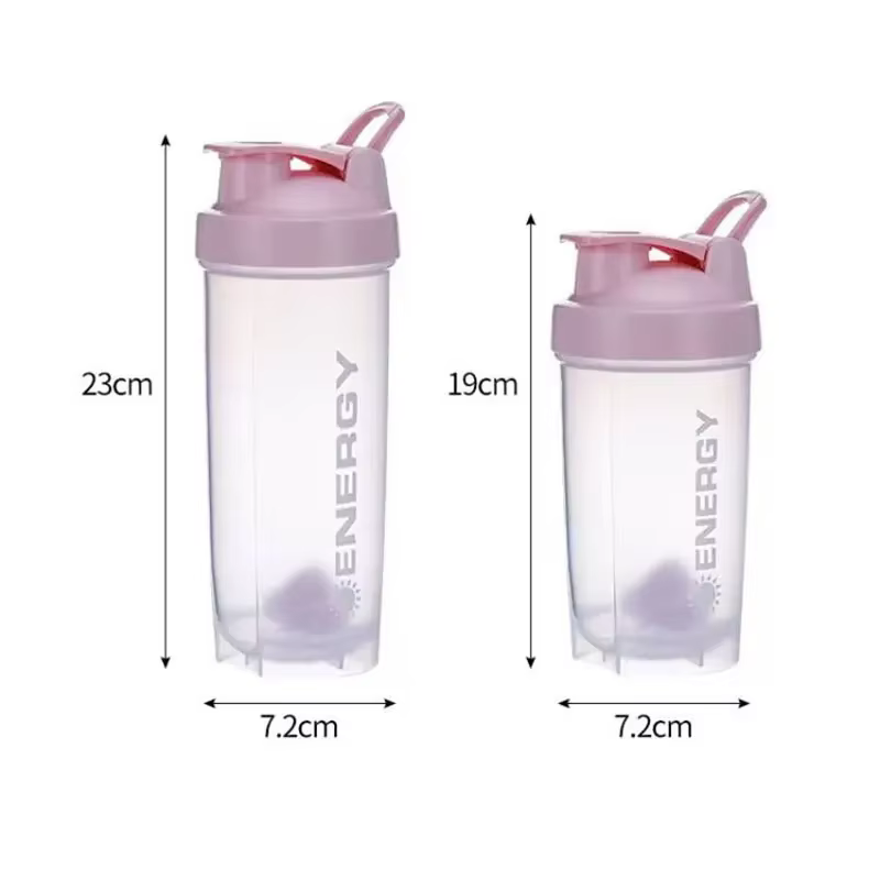 Shaker de sport portable avec balance