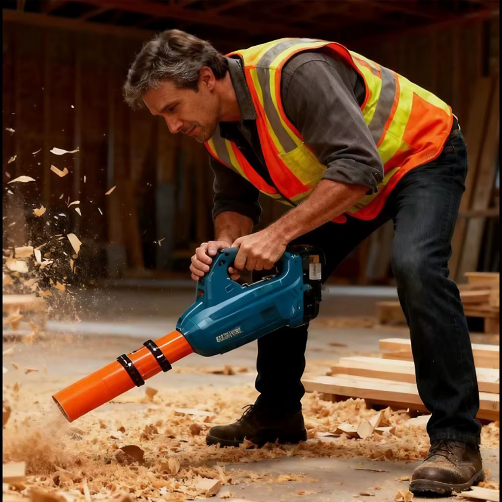 Amplificateur de débit d'air pour souffleurs à feuilles / Booster d'air pour souffleur à feuilles / Nettoyeur de feuilles avec souffleur supplémentaire