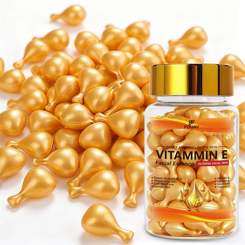 50 Capsules d'Acide Hyaluronique – Essence Hydratante et Réparatrice pour le Visage – Soin Profond Nourrissant – Atténuation de l'Acné et Réduction des Rides Fines